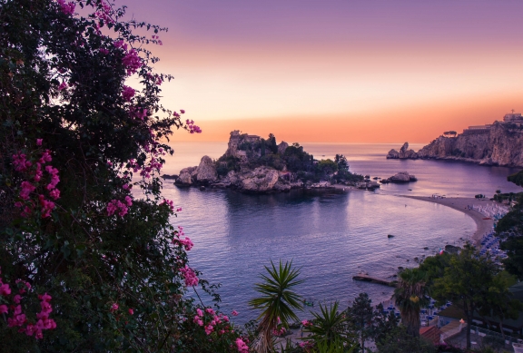 Sicily-isola-sunset